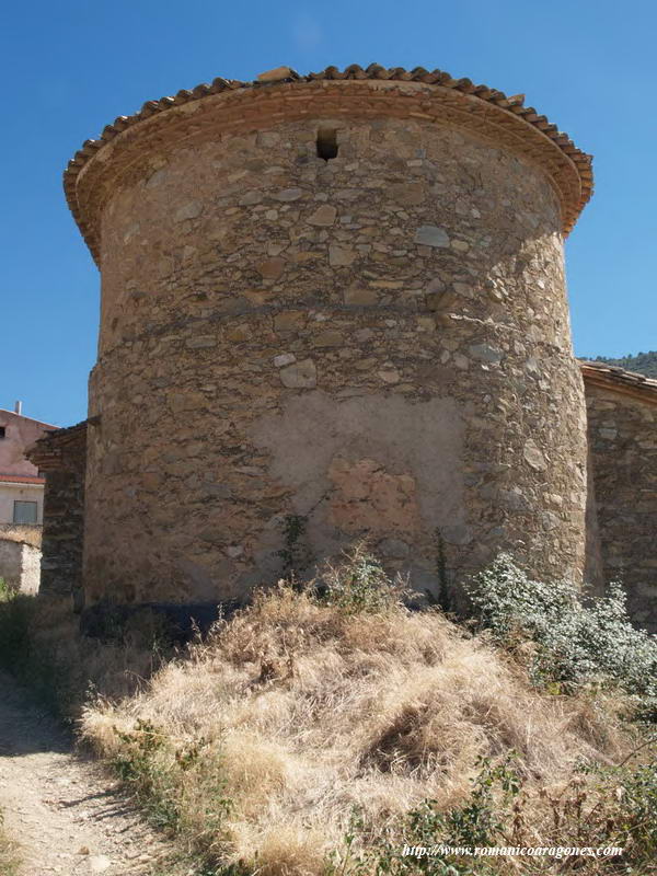 DETALLE DEL CILINDRO ABSIDAL